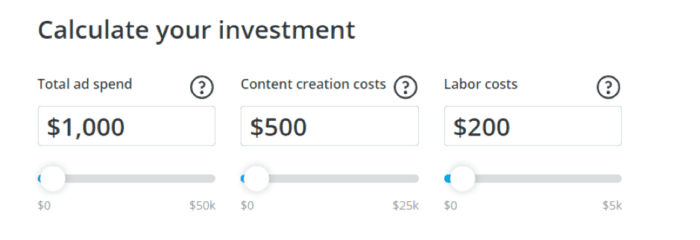 Calculate your investment