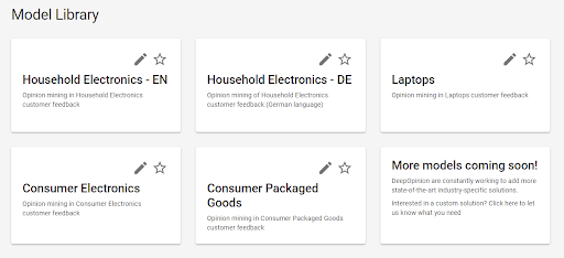 Sentiment Analysis library